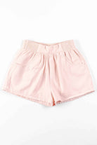 Pink Denim Pull-On Shorts (sz. Medium)
