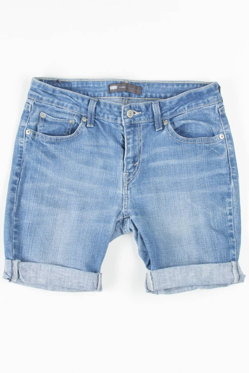 Cuffed Levi's Denim Bermuda Shorts (sz. 30)