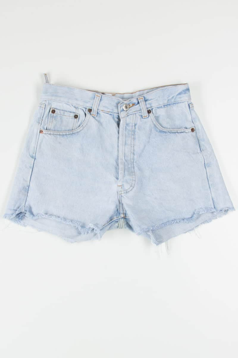Button Front Cut Off Levi's Denim Shorts (sz. 32)
