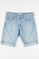 Light Wash Cuffed Levi's Denim Shorts (sz. 8)