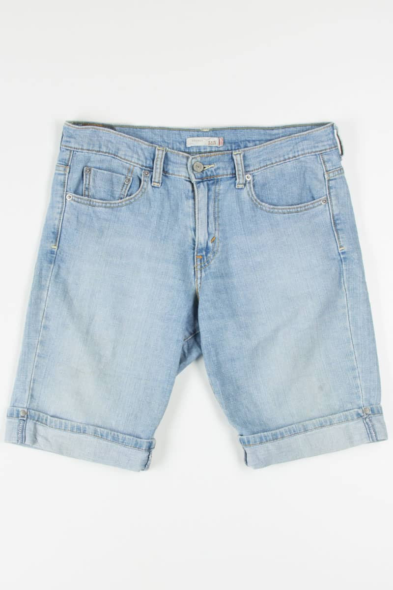 Light Wash Cuffed Levi's Denim Shorts (sz. 8)