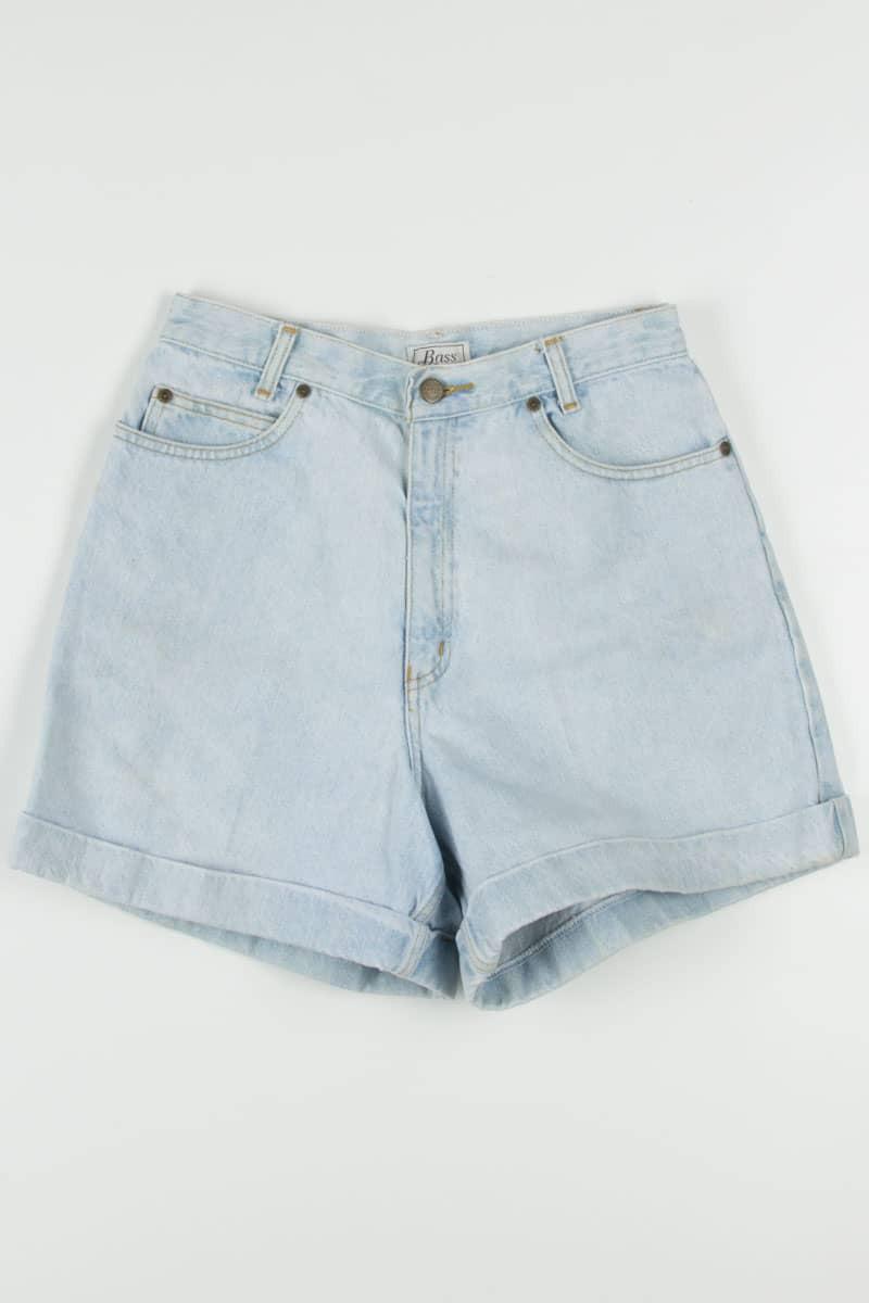 Women's Vintage Bass Cuffed Denim Shorts 303 (sz. 10)