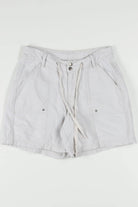 Women's Vintage Cream Wrangler Denim Shorts 308 (sz. 4)