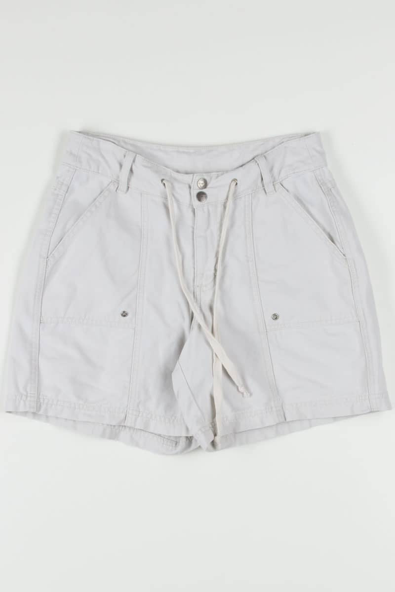 Women's Vintage Cream Wrangler Denim Shorts 308 (sz. 4)