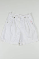 Women's Bill Blass High Waisted Pleated Denim Shorts 319 (sz. 10)