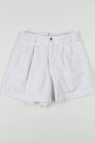 Women's Vintage Pleated Denim Shorts 333 (sz. 4)