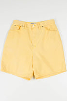 Women's Vintage Yellow Denim Shorts 359 (sz. 14)