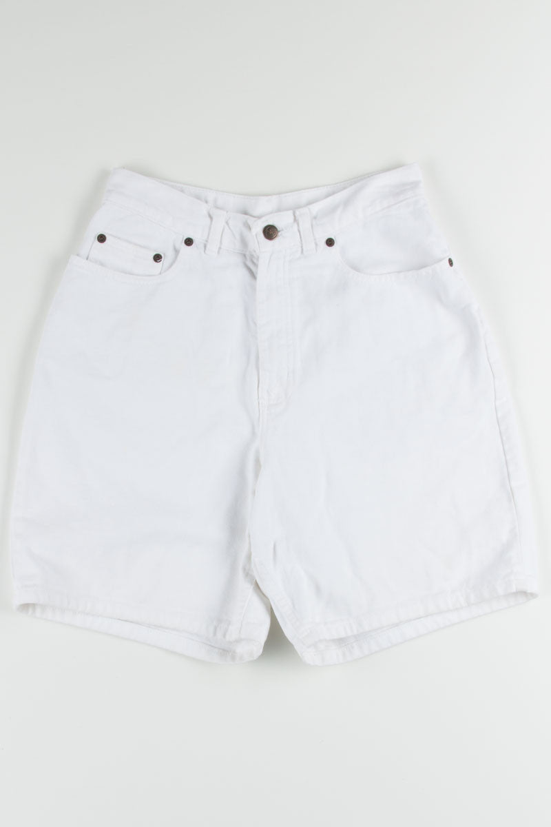 Vintage White Denim Shorts 45 (sz. W28.5)
