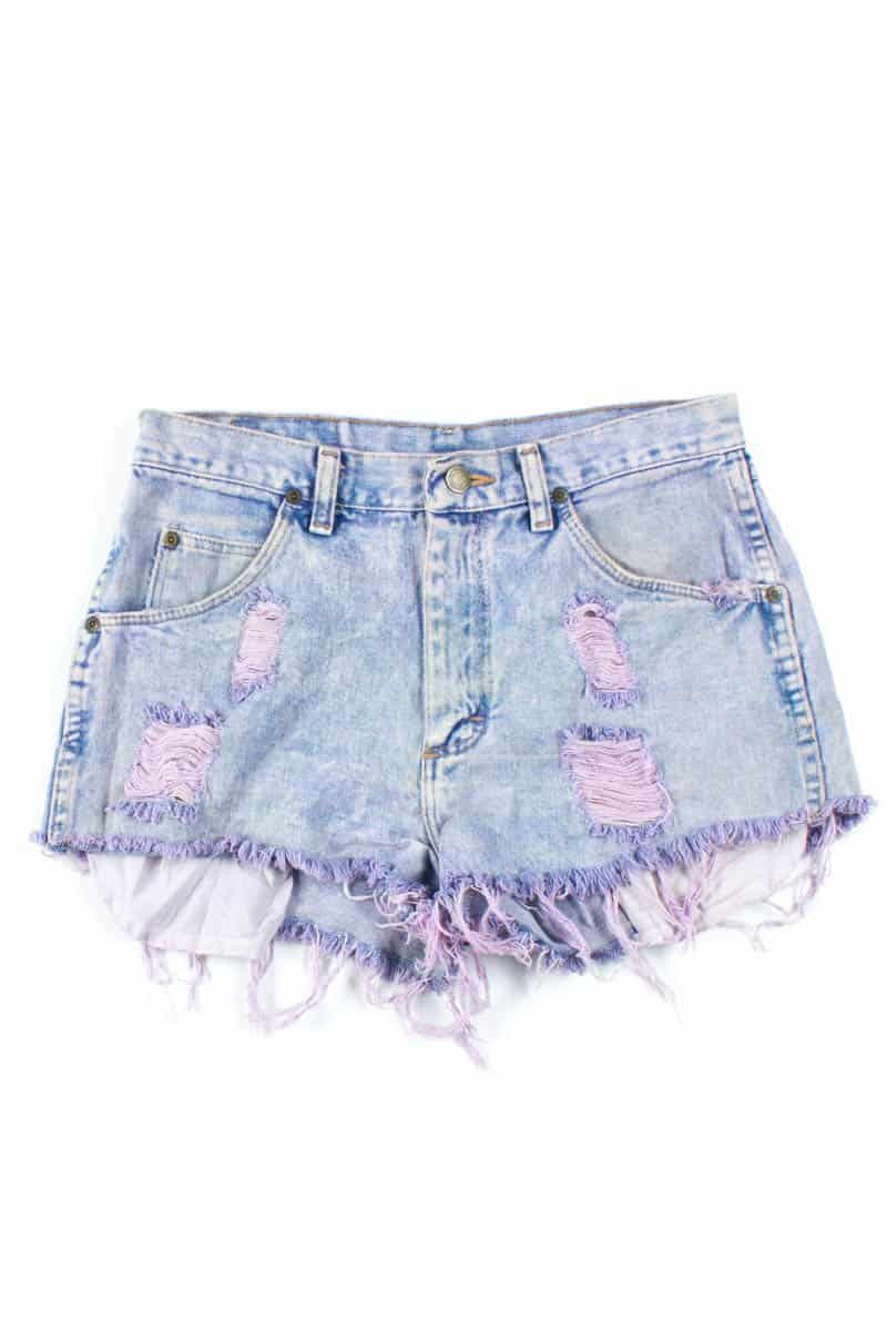 Dyed Wrangler Cut Off Denim Shorts (sz. 30)
