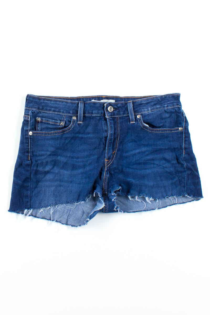 Dark Wash Levi's Denim Shorts