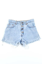 Vintage Distressed Levi's Denim Shorts (sz. 5 Jr.)