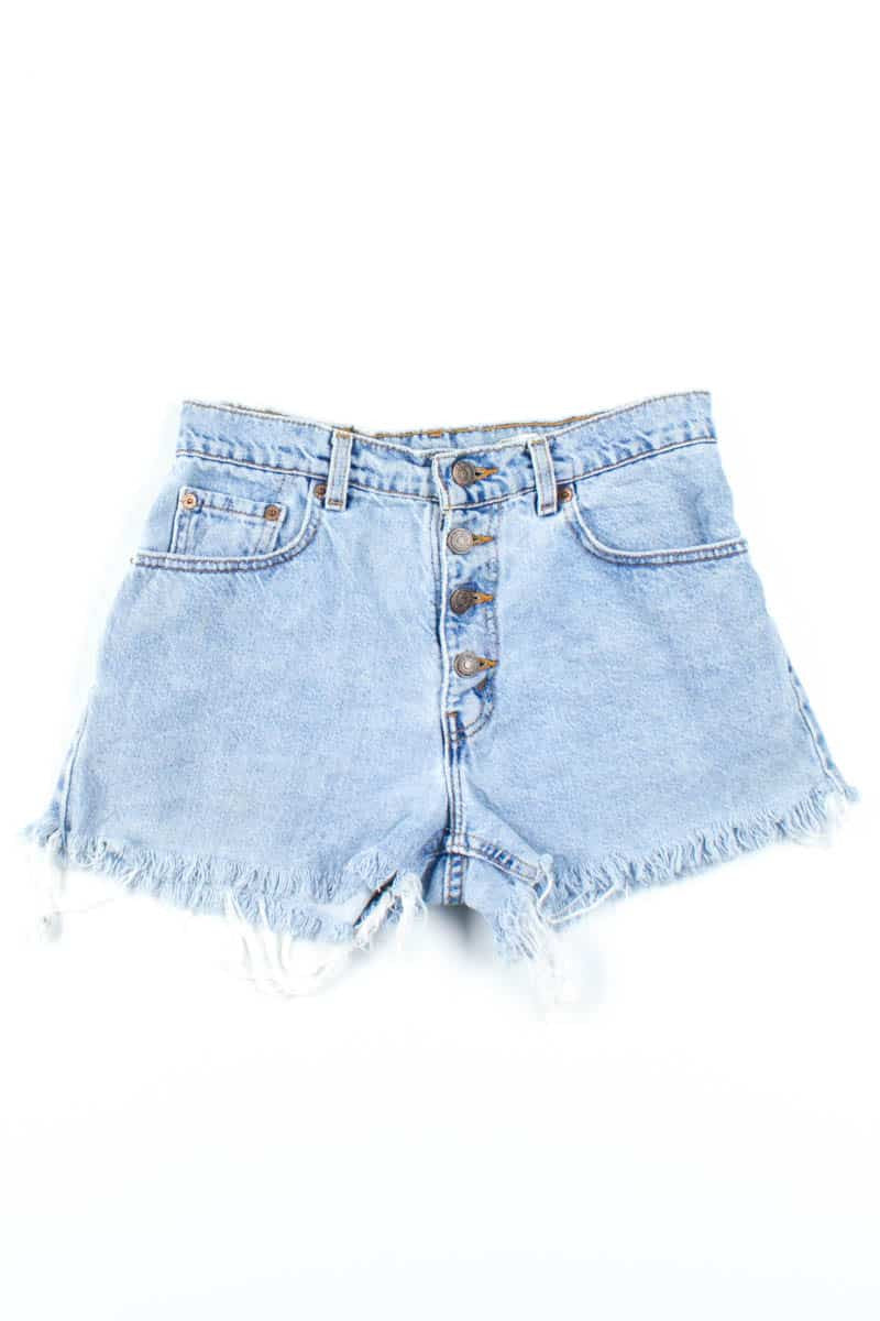 Vintage Distressed Levi's Denim Shorts (sz. 5 Jr.)