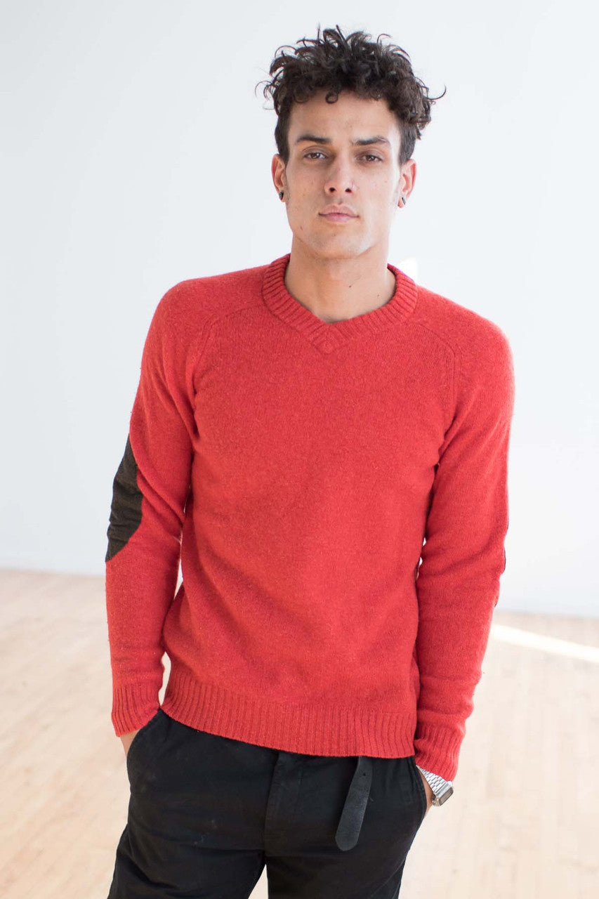 Red Woolrich Sweater