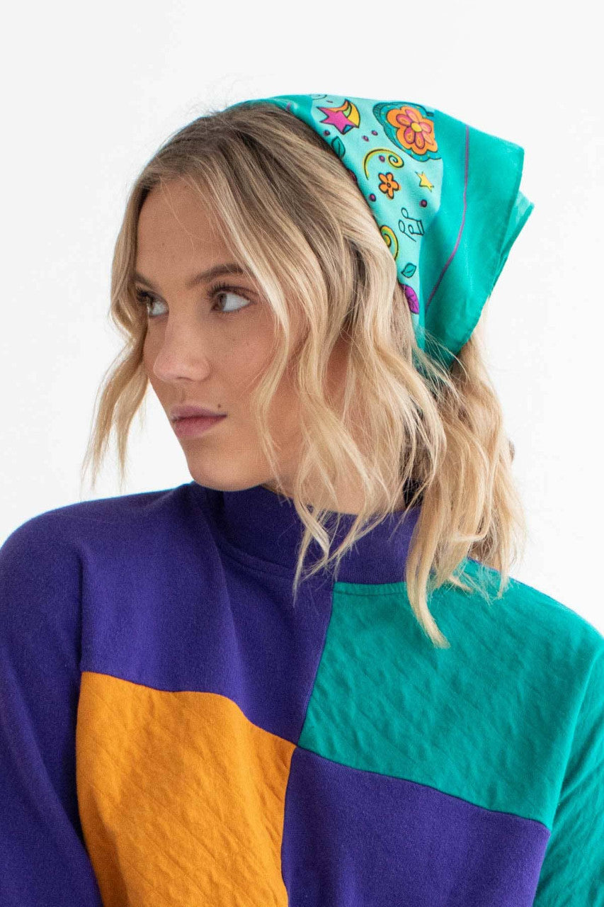 Y2K Brownie Scout Printed Bandana