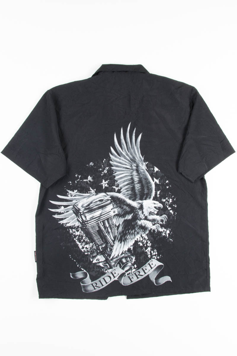 Ride Free Eagle Rave Y2K Shirt