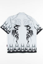 Grey Dragon Rave Y2K Shirt