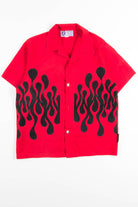 Felt Blobs Rave Y2K Shirt