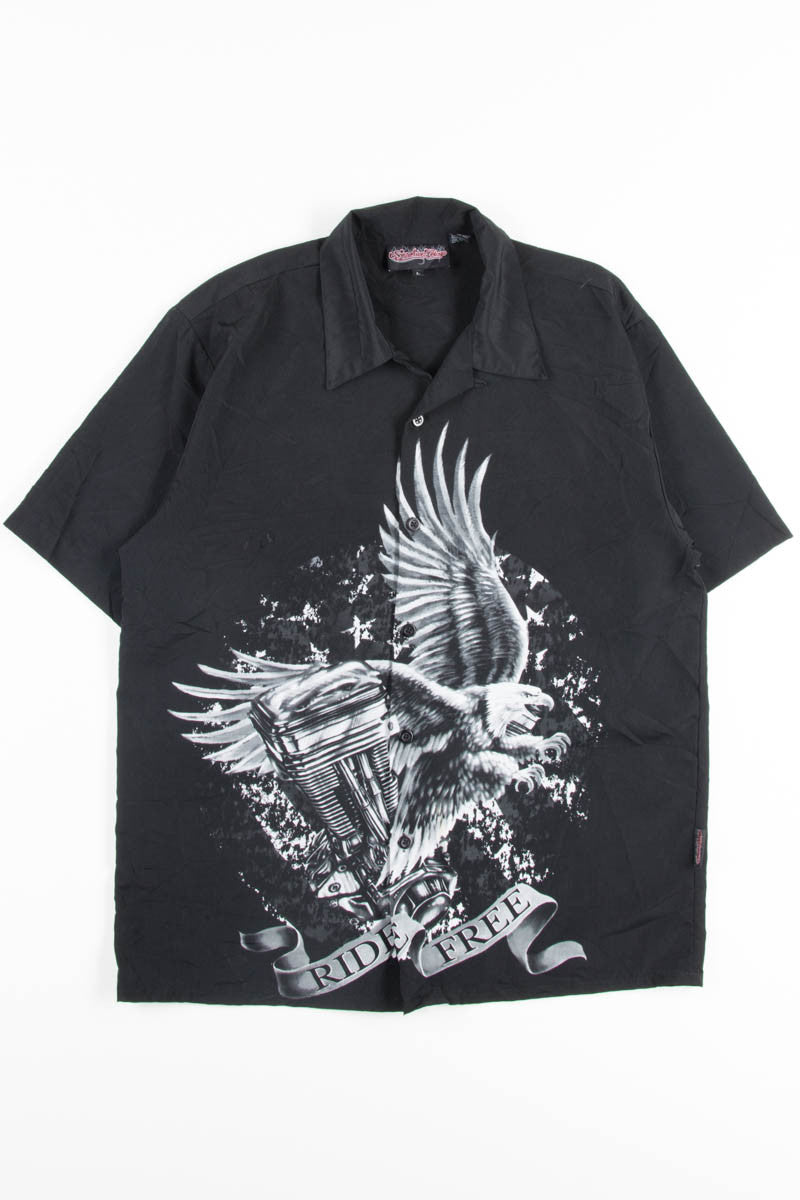 Ride Free Eagle Rave Y2K Shirt