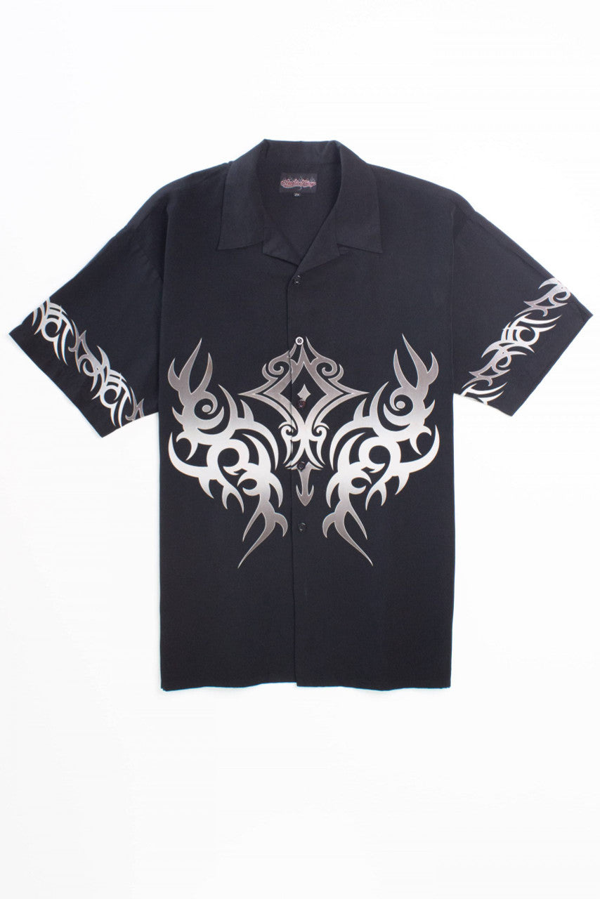 Saphire Lounge 'Chrome' Y2K Shirt (2000s)