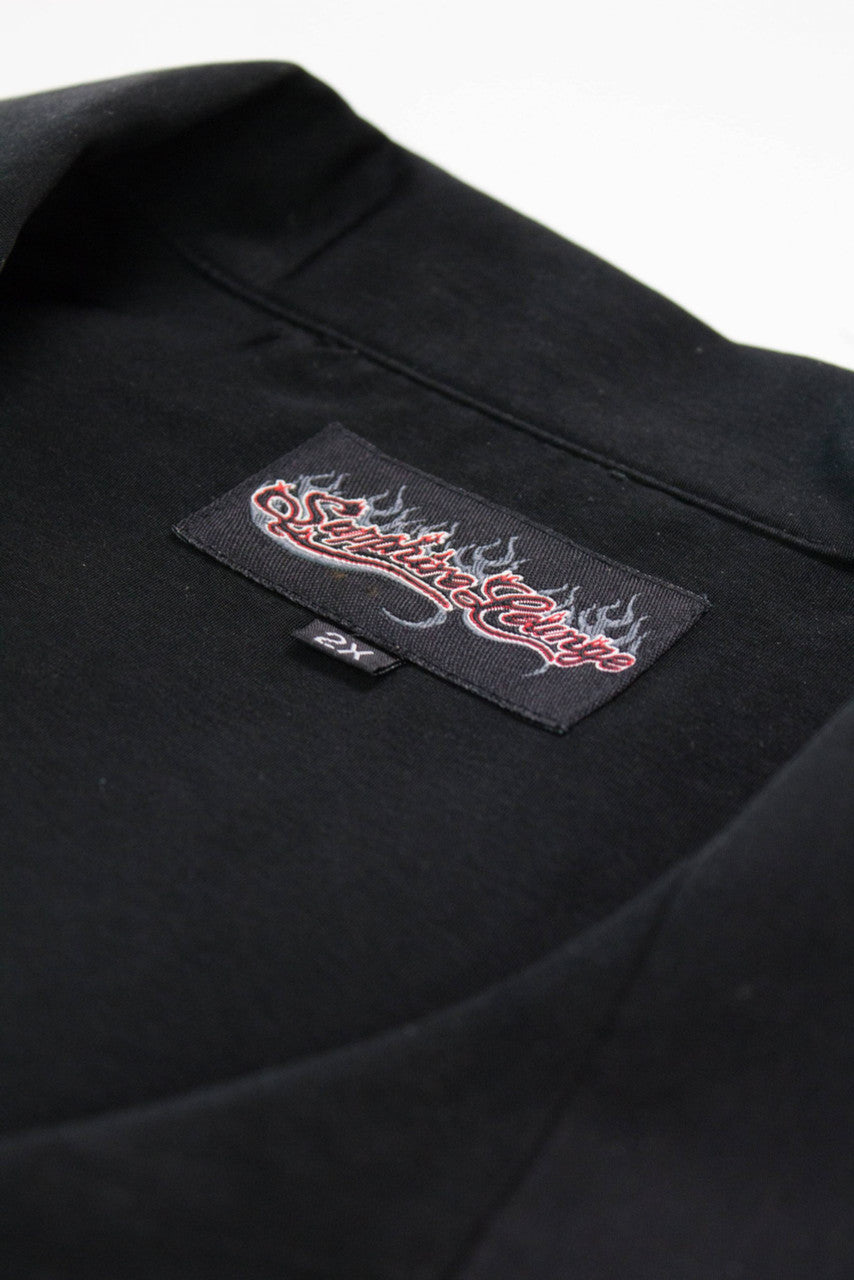 Saphire Lounge 'Chrome' Y2K Shirt (2000s)