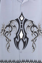 Tribal Pattern Y2K Shirt