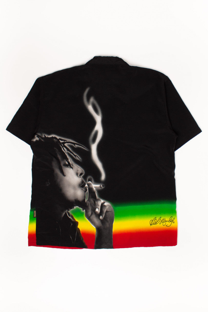 Vintage Bob Marley Smoke Y2K Shirt (2000s)