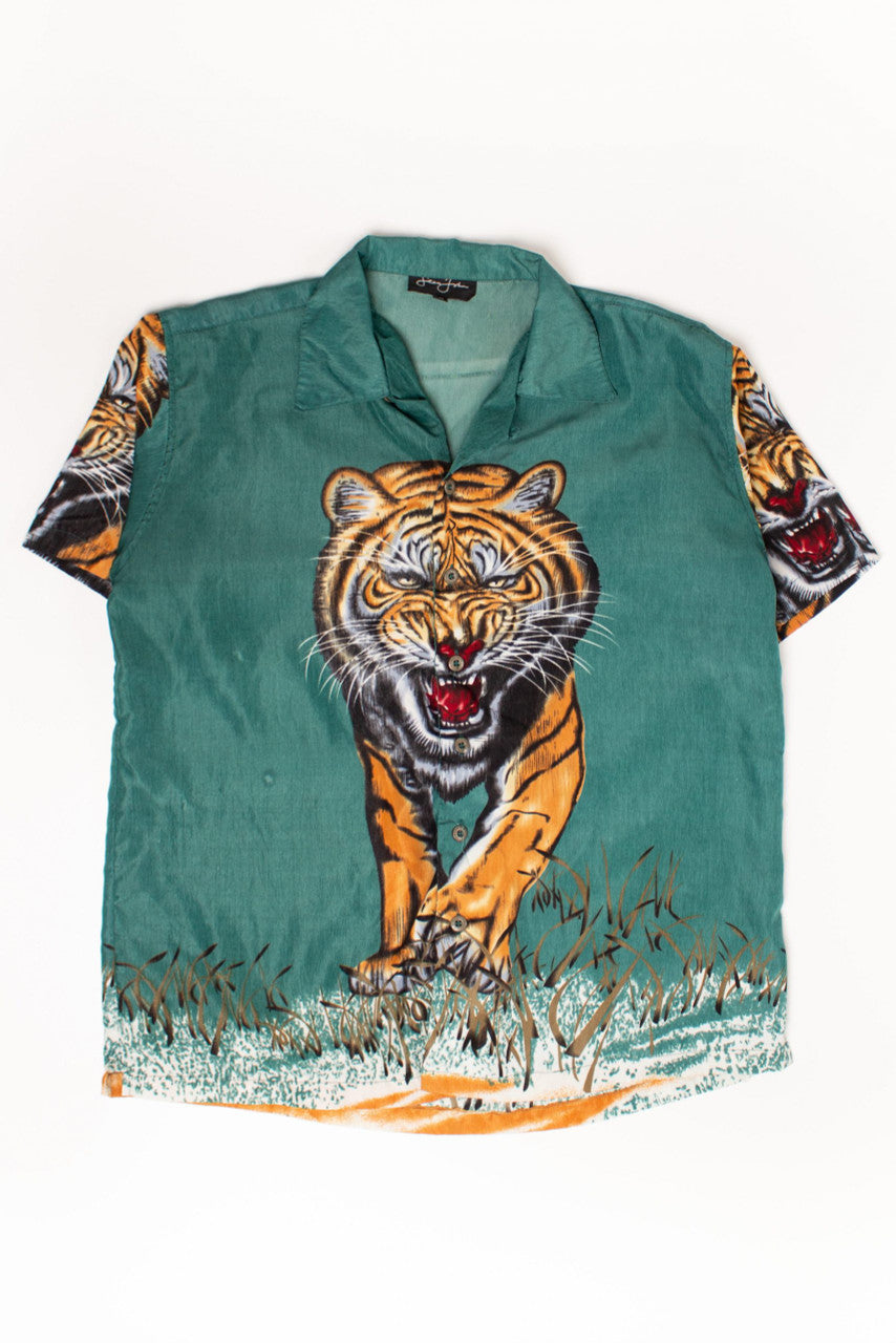 Vintage Stalking Tiger Y2K Shirt (2000s)