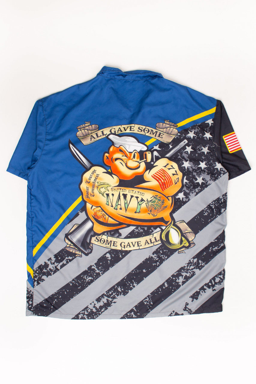 Popeye U.S. Navy Y2K Shirt