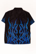 Vintage Blue Tribal Y2K Shirt (2000s)