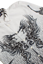 Vintage  Silver Point Tribal Dragon Y2K Shirt 83