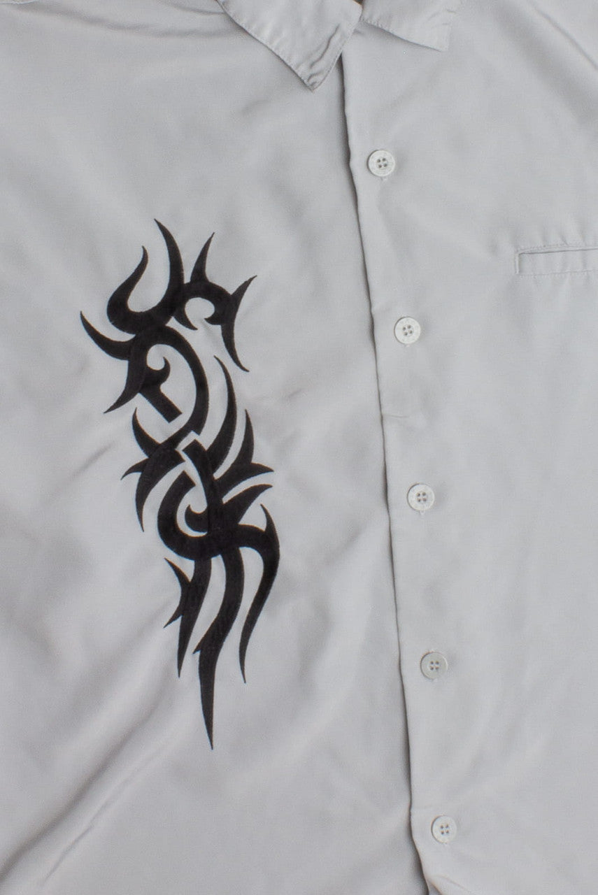 Y2k Dragonfly Roadhouse Tribal Shirt 91