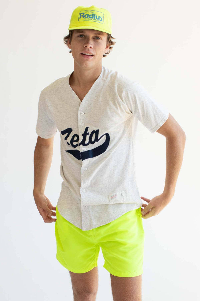 Zeta Baseball Button Up Jersey